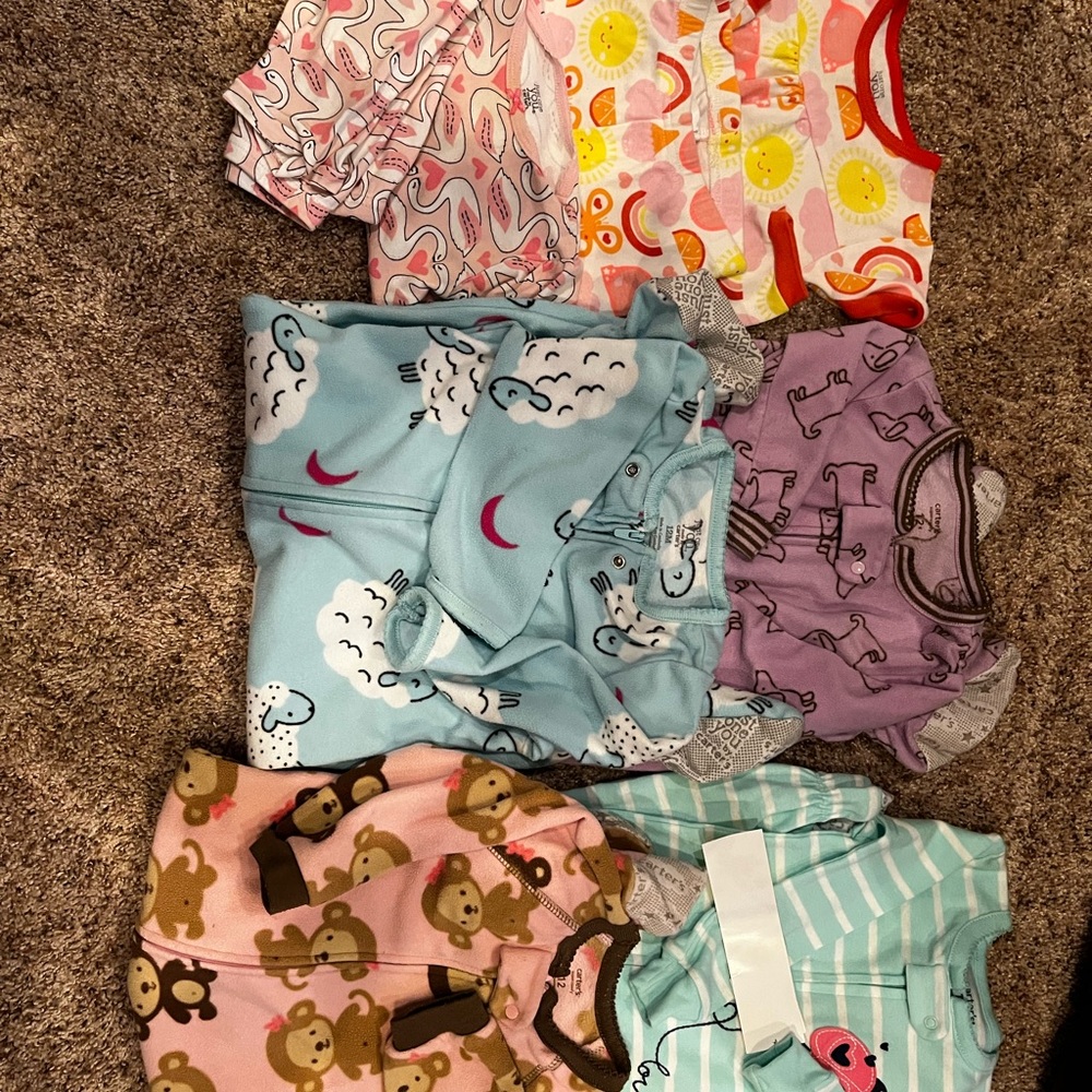 12 month Carter pajamas